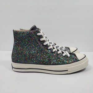 Converse JW Anderson X Chuck 70 Hi Glitter Multicolor Shoes US Men's 10 Wo's 12